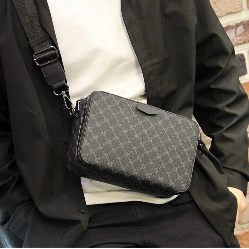 Moderne Crossbody-Tasche mit strukturierter Oberfläche Skanto