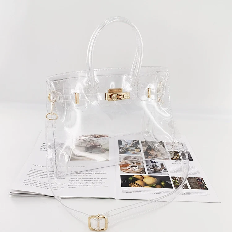 Moderne transparente Handtasche Skanto