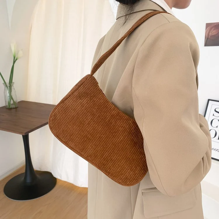 Moderne Cord-Handtasche Skanto