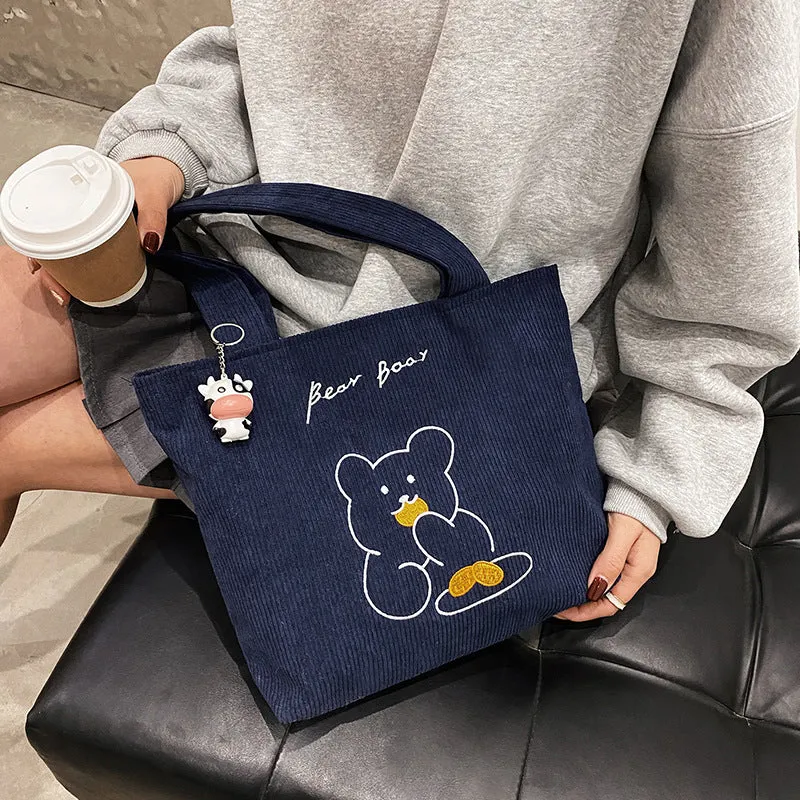 Lässige Baumwolltasche Skanto