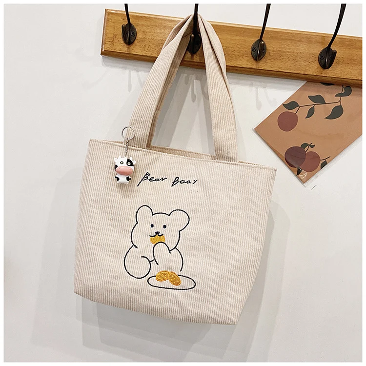 Lässige Baumwolltasche Skanto