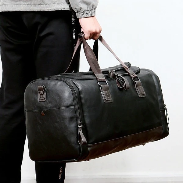 Hochwertige Reisetasche aus strapazierfähigem Kunstleder Skanto