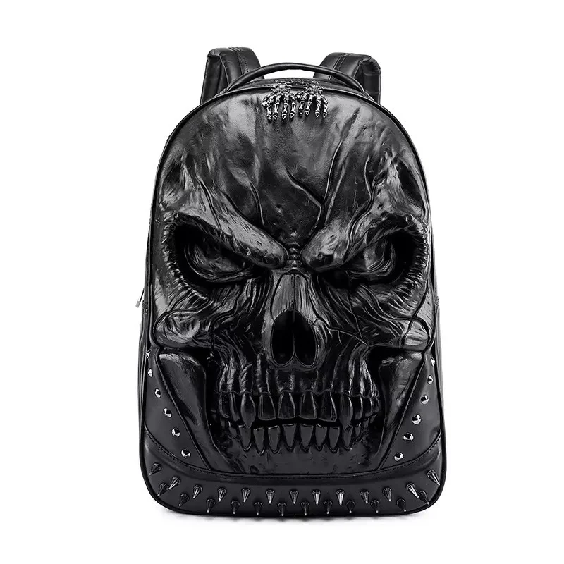 Kreativer Rucksack mit Totenkopf-Design Skanto