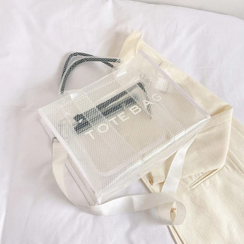 Transparente Tragetasche Skanto