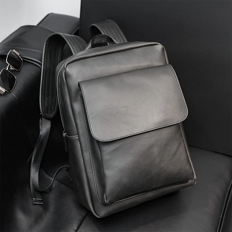Eleganter Rucksack aus hochwertigem Kunstleder mit multifunktionalen Fächern Skanto