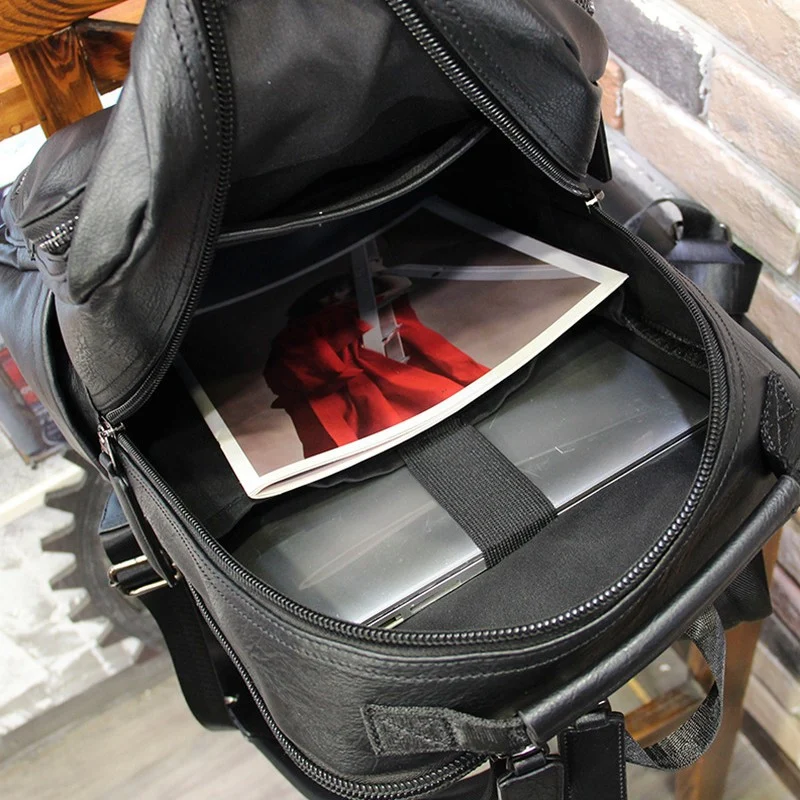 Eleganter Business-Rucksack mit Organizer-Fach Skanto