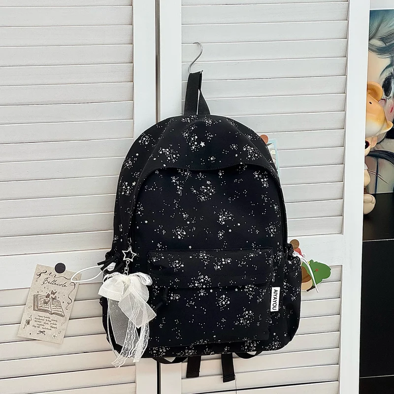 Moderner Reise-Schulrucksack mit Sternenmuster