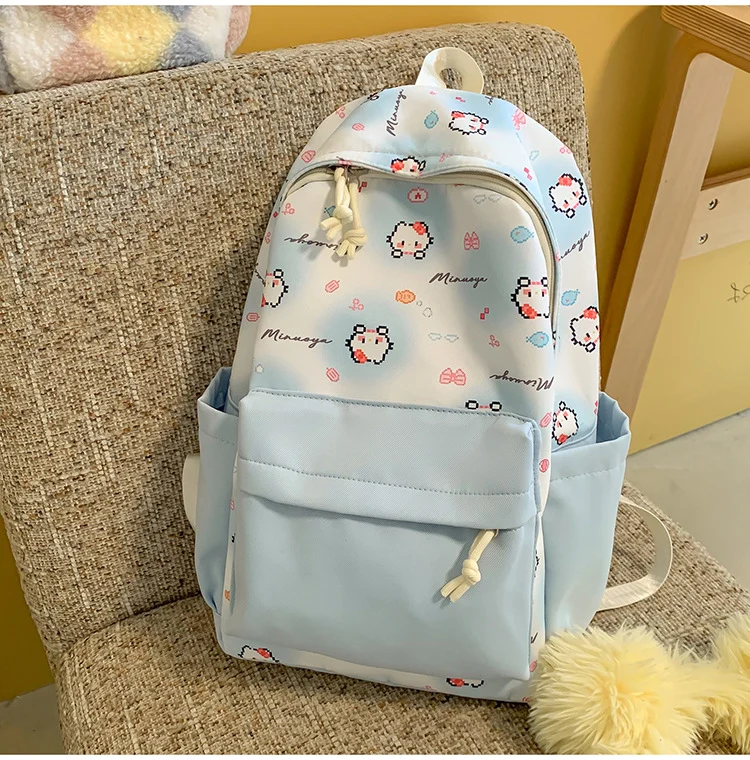 Niedliche Mini-Schultasche mit Cartoon-Charakter
