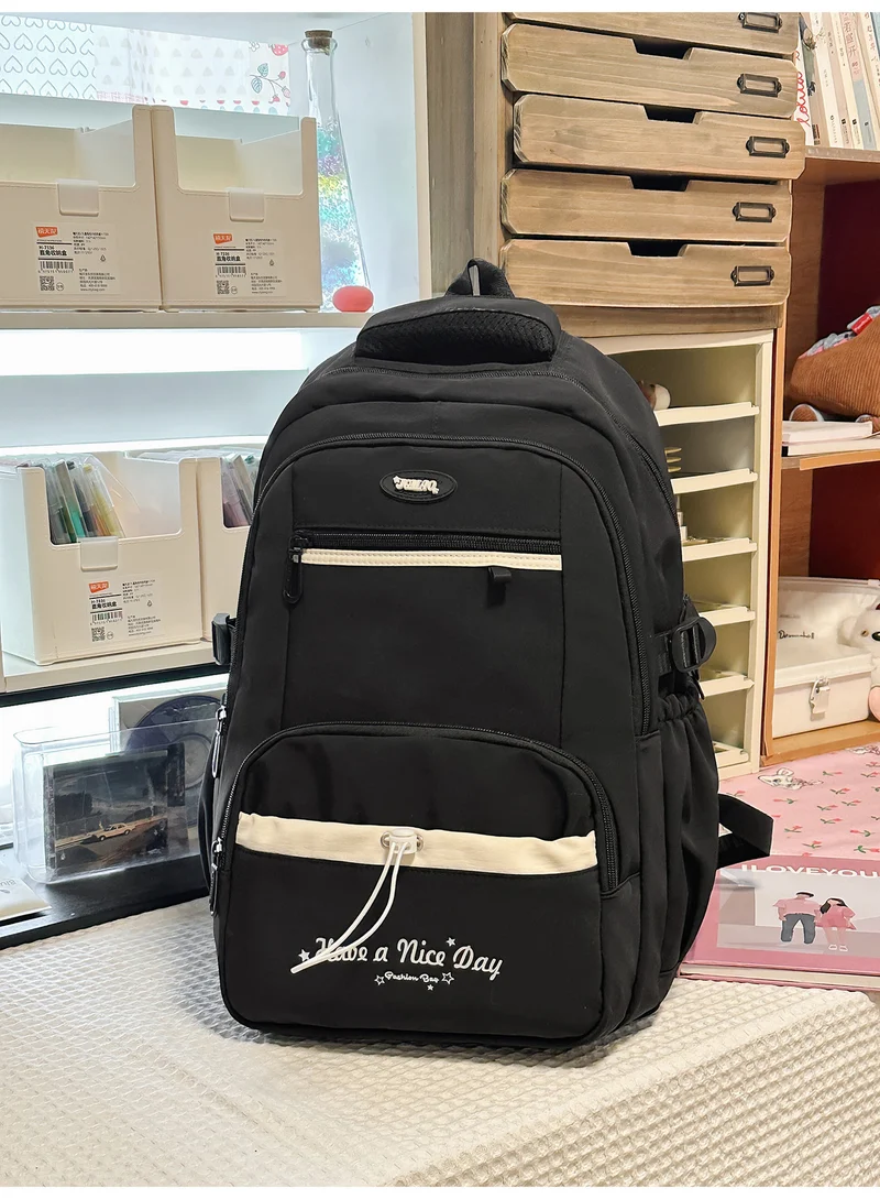 Laptop-Schulrucksack mit vielen Fächern