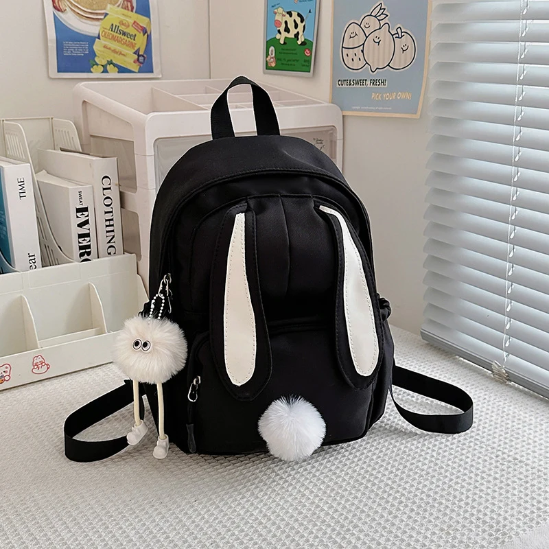 Niedlicher Mini-Schulrucksack mit Hasenohren