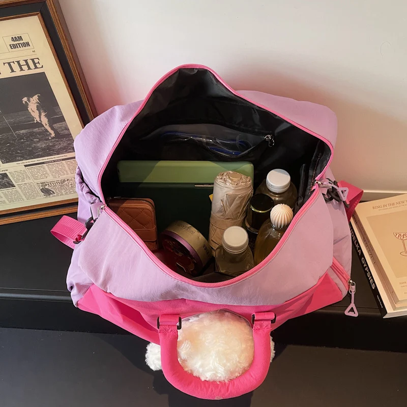 Reisetasche mit niedlichem Plüschbär Skanto