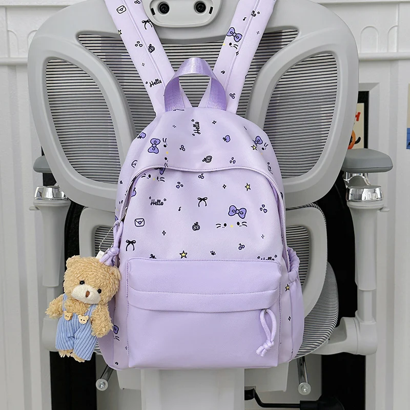 Mini-Schulrucksack mit niedlichem Charakter-Motiv