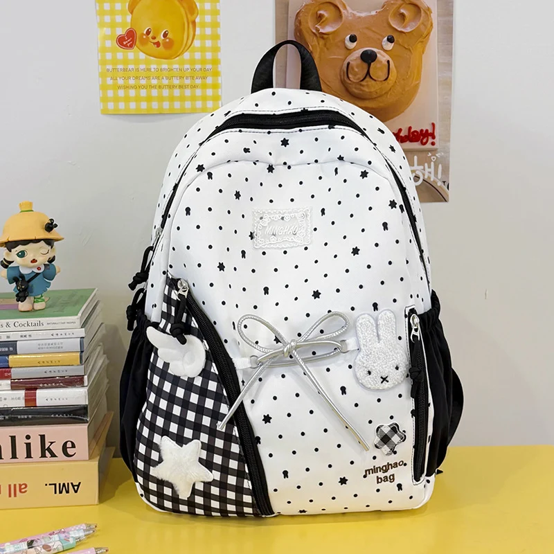 Dekorativer Schulrucksack mit Charakter-Motiv