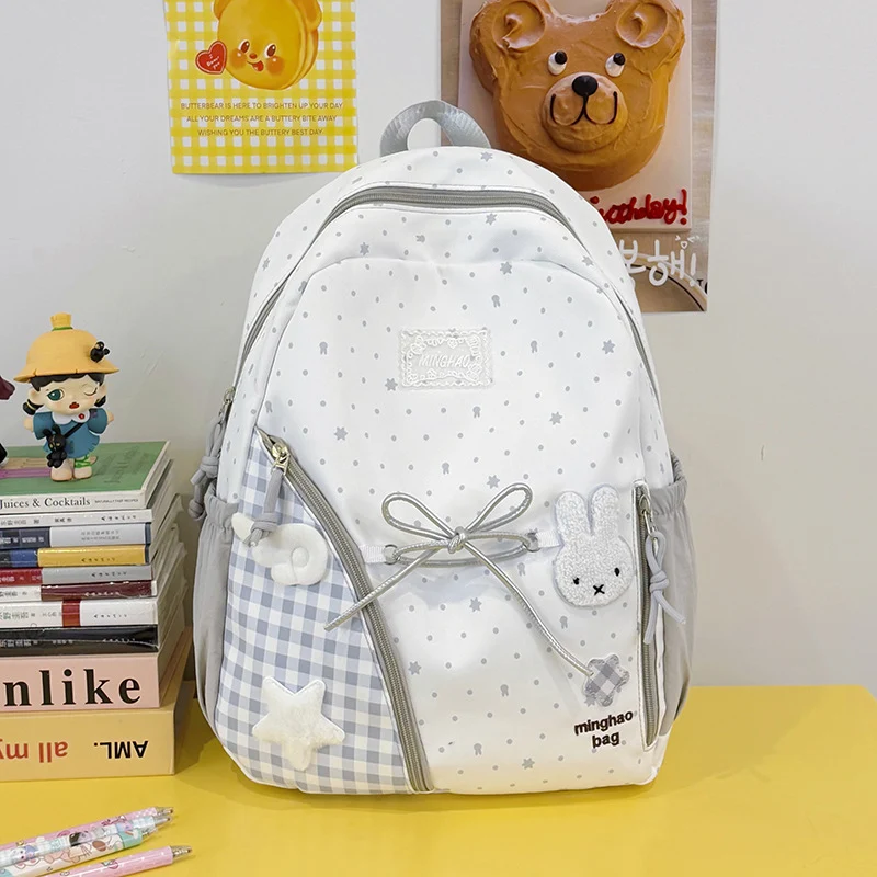 Dekorativer Schulrucksack mit Charakter-Motiv