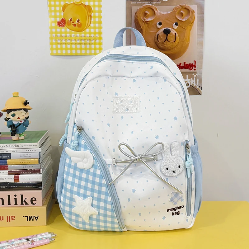 Dekorativer Schulrucksack mit Charakter-Motiv