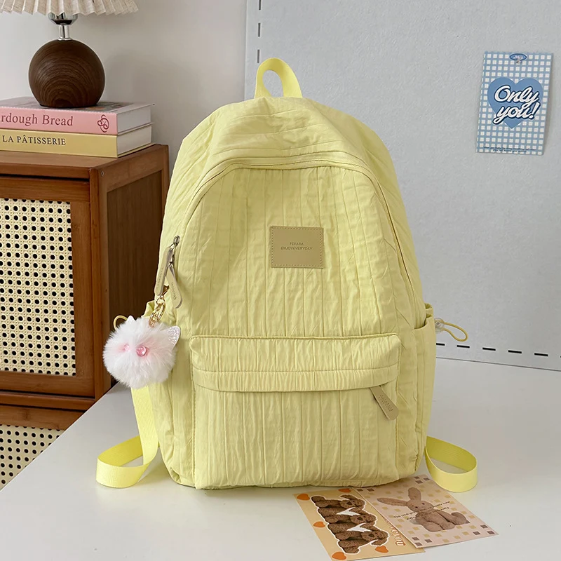 Leichter strukturierter Schulrucksack