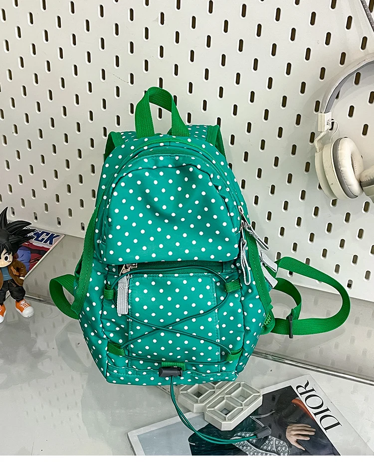 Leichter Mini-Schulrucksack mit Tupfen