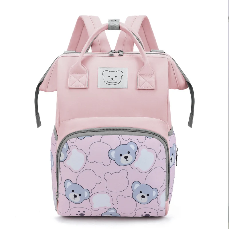 Niedlicher Schulrucksack mit Tiermotiv und mehreren Fächern