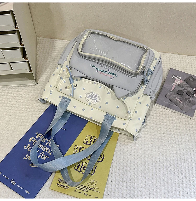 Multifunktionaler transparenter Organizer-Rucksack