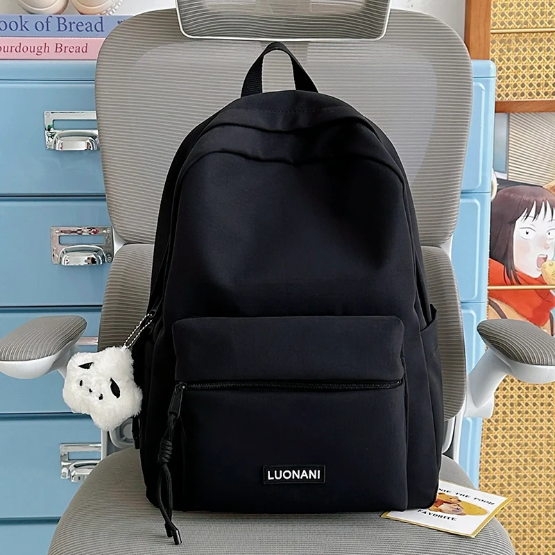 Verstellbarer Schulrucksack aus Canvas für den Alltag