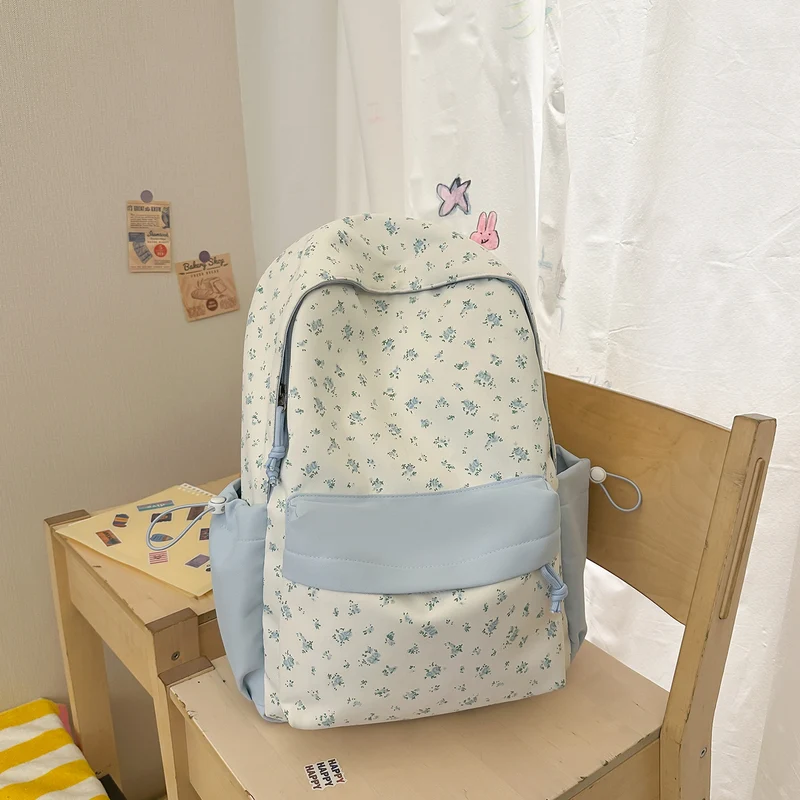 Blumen-Schulrucksack