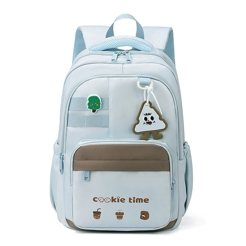 Schulrucksack im Cartoon-Stil