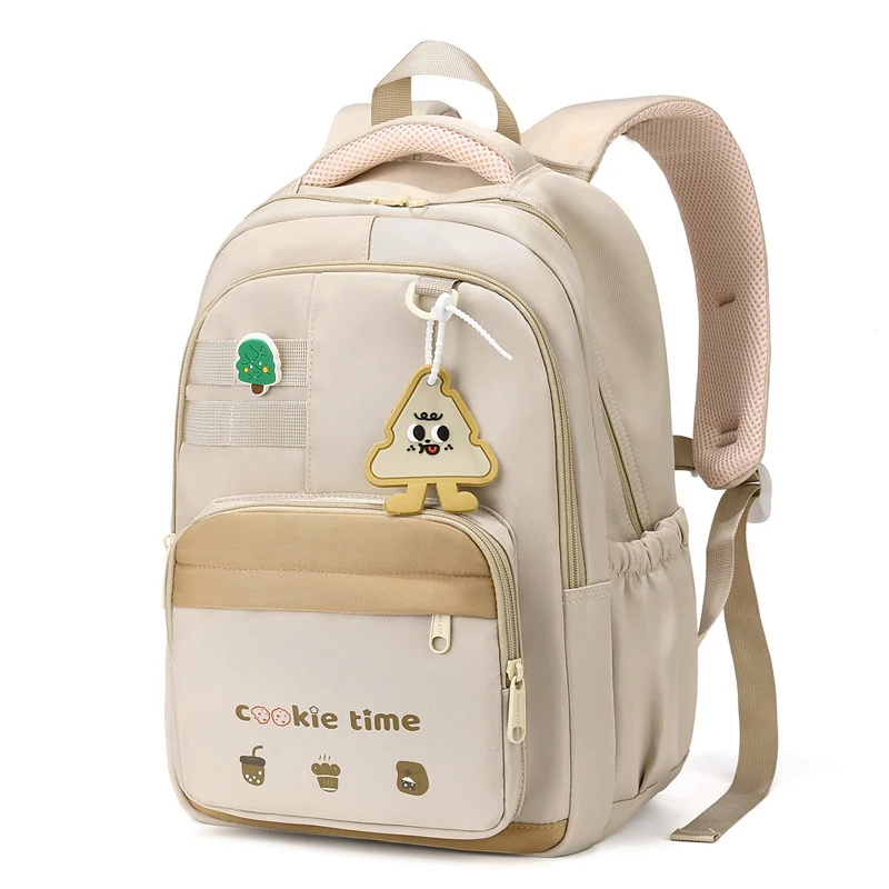 Schulrucksack im Cartoon-Stil