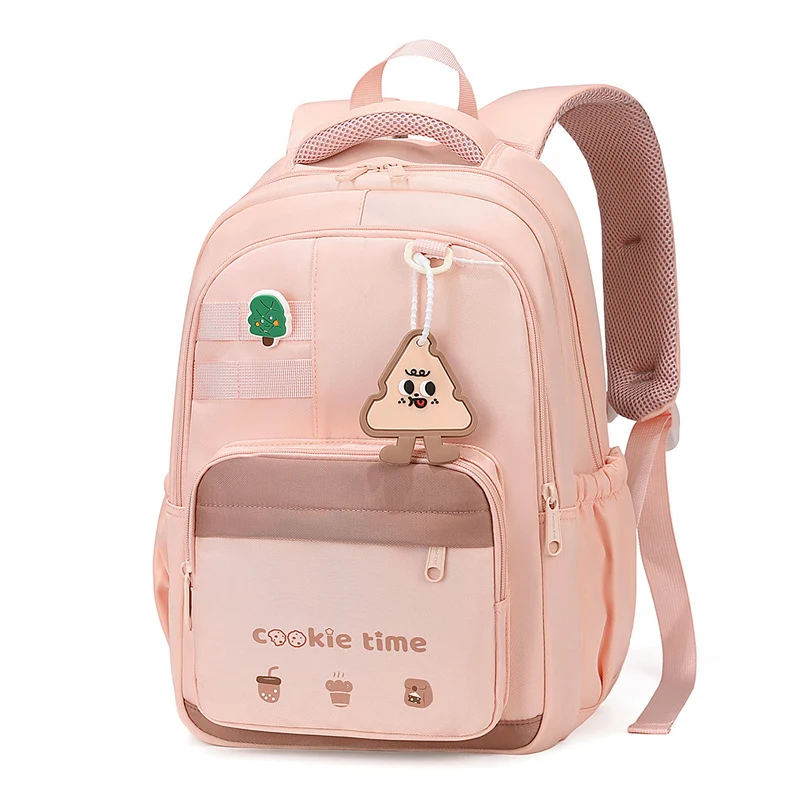 Schulrucksack im Cartoon-Stil