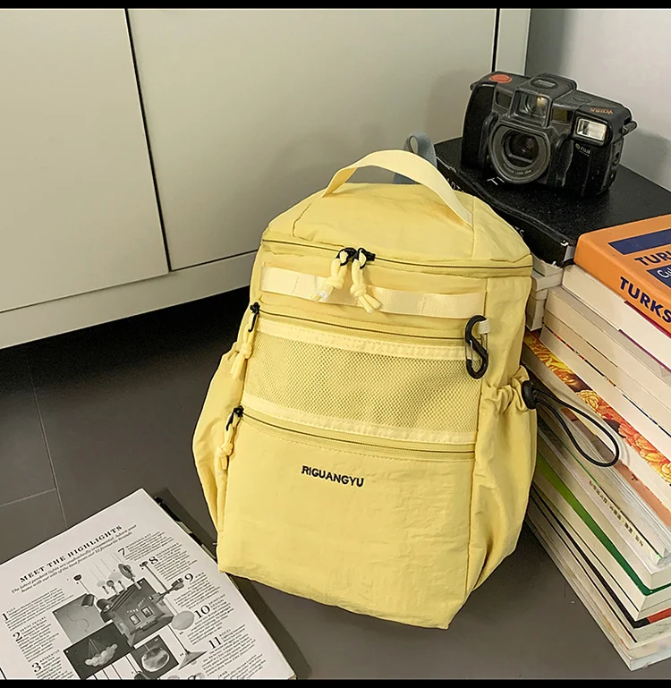Reise-Schulrucksack mit vielen Taschen