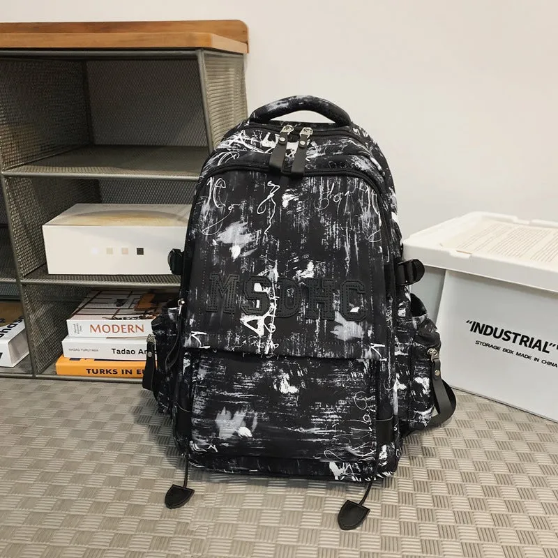 Urbaner Schulrucksack mit Grafikdesign