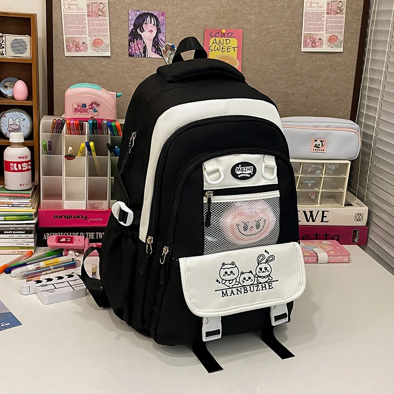 Multifunktionaler Schulrucksack mit Charakter-Design