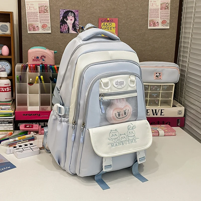 Multifunktionaler Schulrucksack mit Charakter-Design
