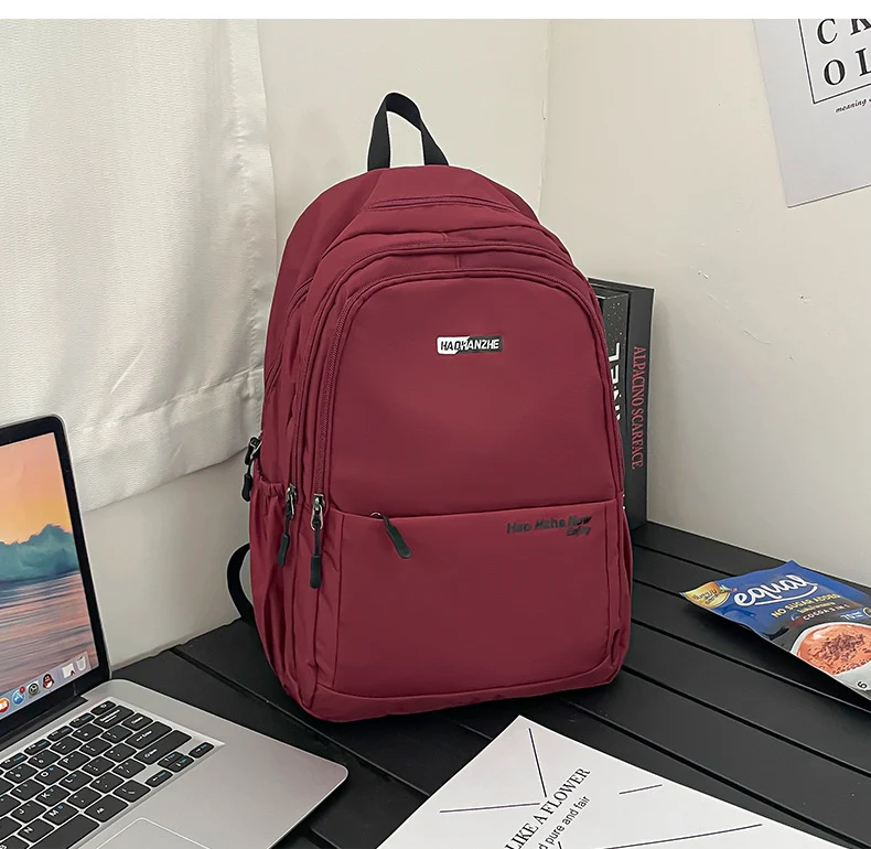Laptop-Schulrucksack mit mehreren Fächern