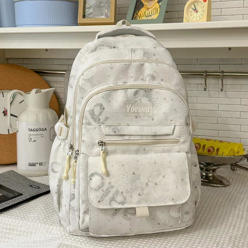 Modische gemusterte Schultasche