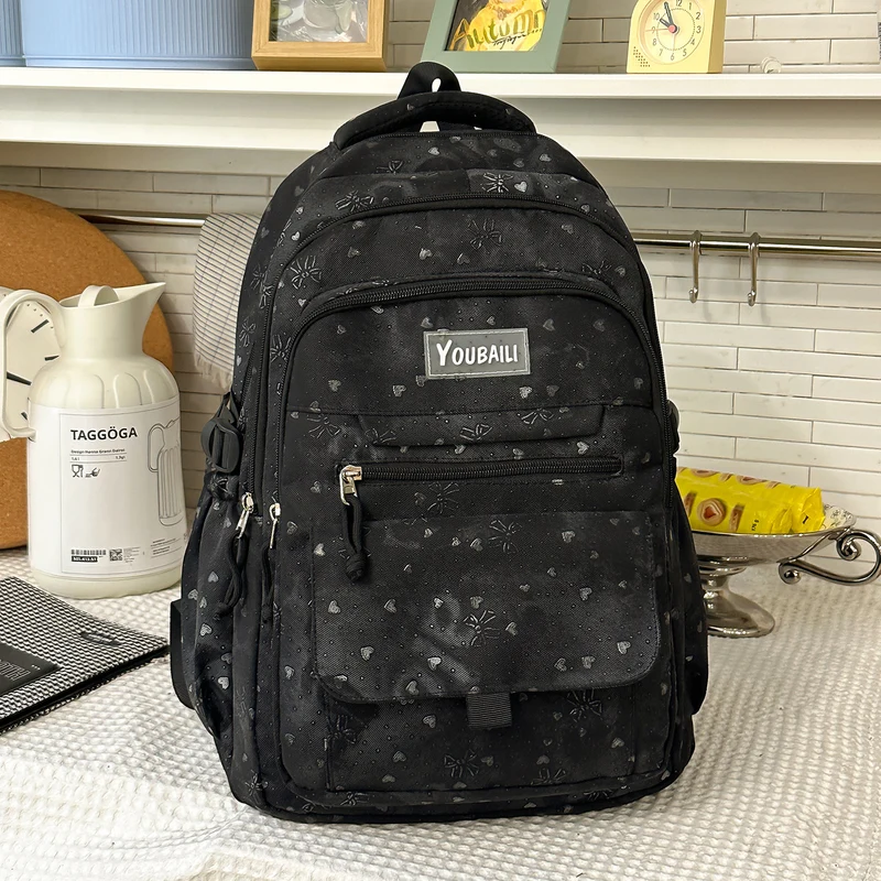 Modische gemusterte Schultasche