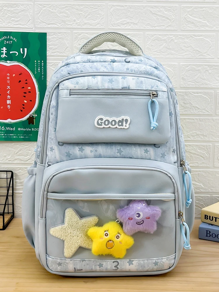 Niedlicher Charakter Design Plüsch-Schulrucksack