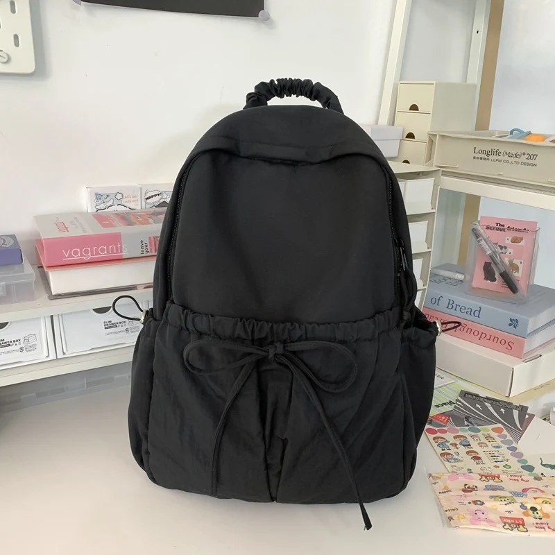 Leichter lässiger Schulrucksack mit Kordelzug