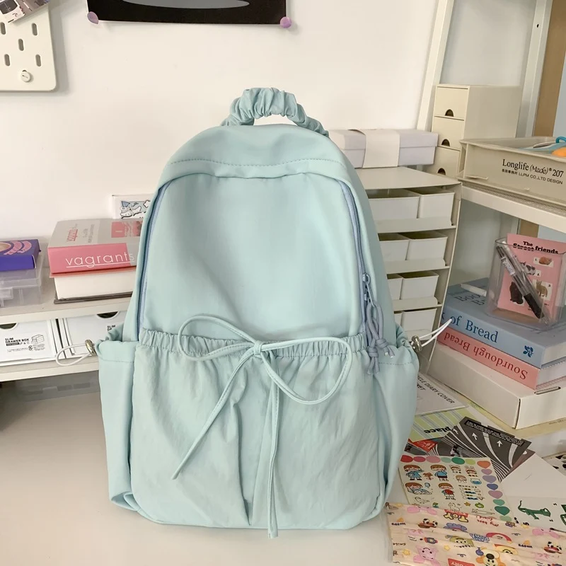 Leichter lässiger Schulrucksack mit Kordelzug