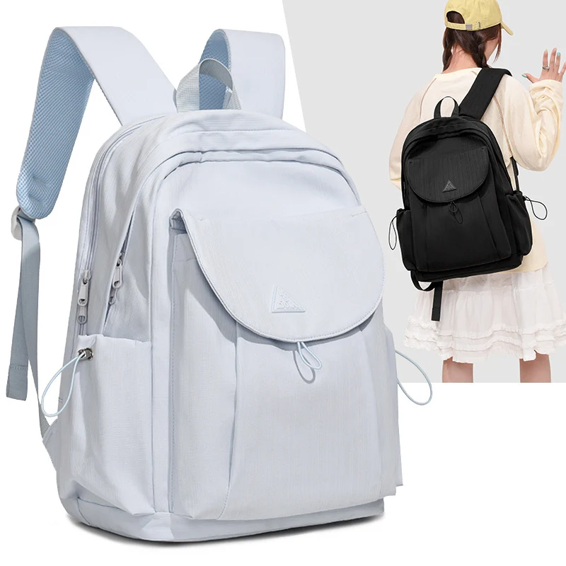 Leichter Schulrucksack mit mehreren Taschen