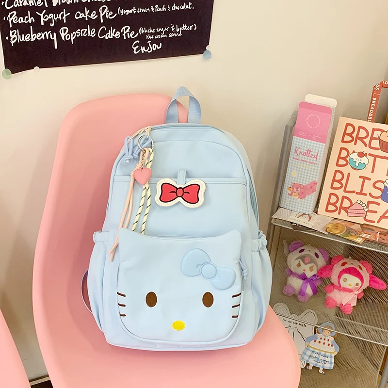 Niedlicher Schulrucksack mit Katzenmotiv