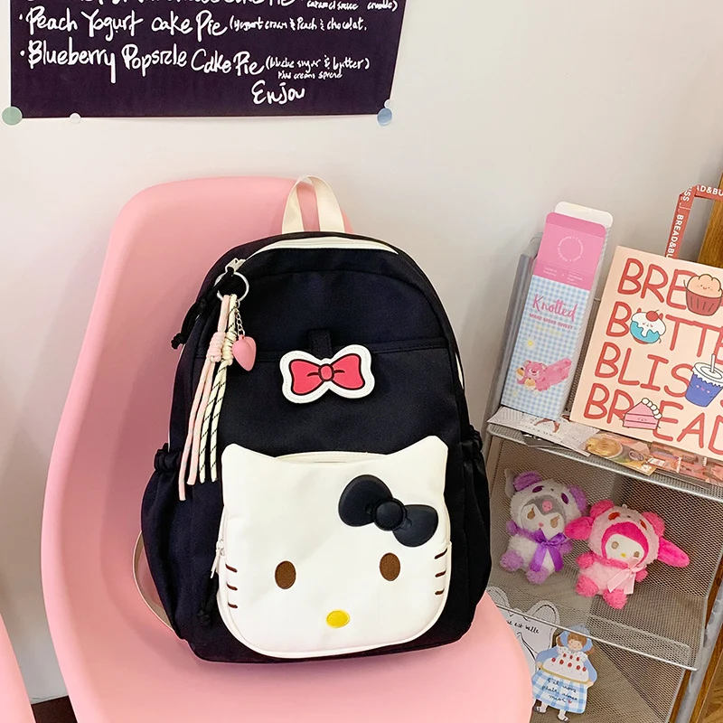 Niedlicher Schulrucksack mit Katzenmotiv