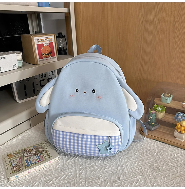 Mini-Schulrucksack mit Hasenohren