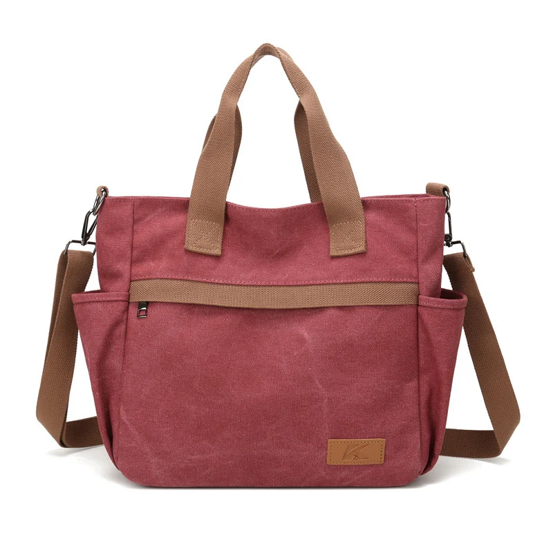 Vielseitige Alltagsschultertasche mit mehreren Fächern Skanto