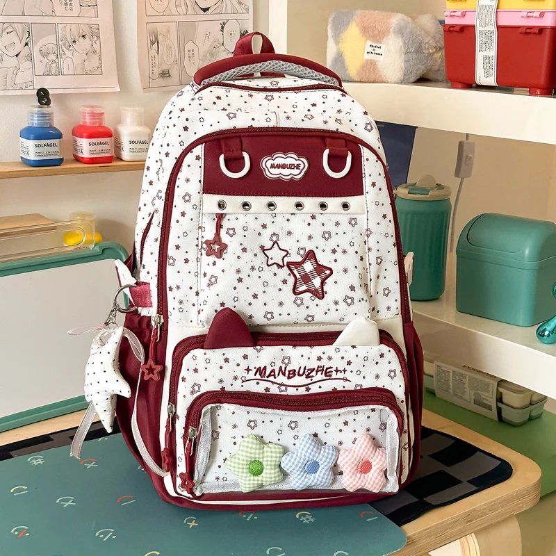Niedlicher Plüsch-Rucksack mit Tierohren