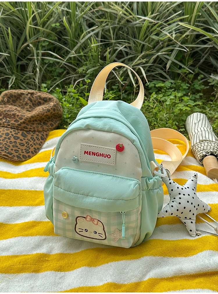 Niedliche Mini-Schultasche mit Cartoon-Motiv