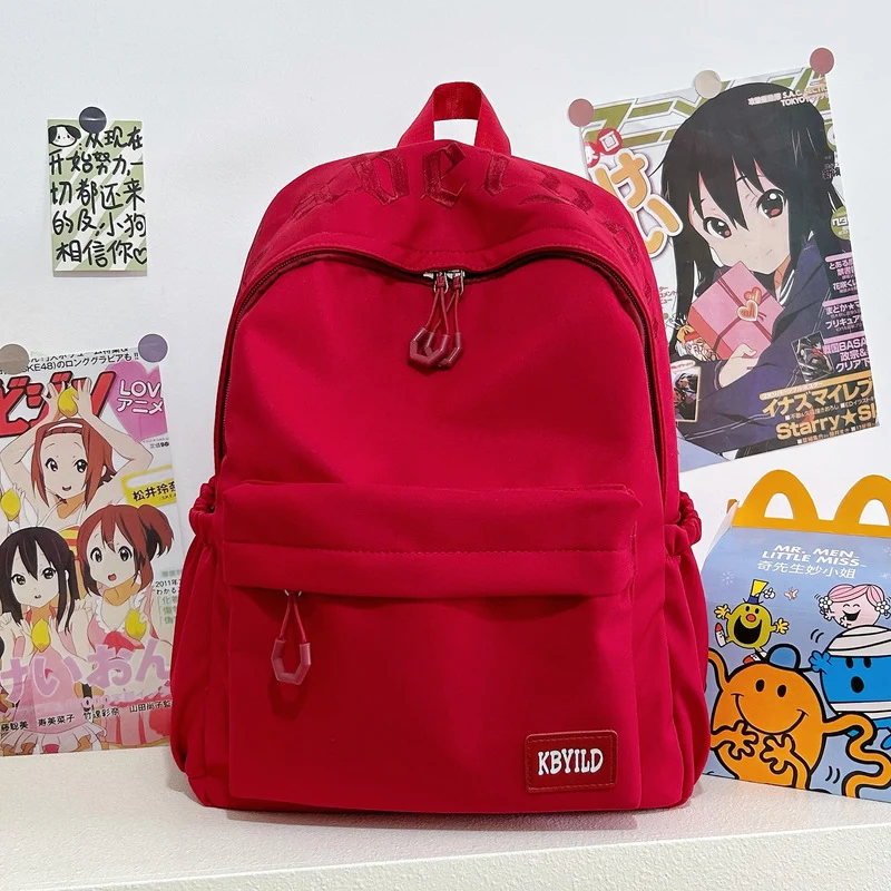 Lässiger Schulrucksack mit Grafikdesign