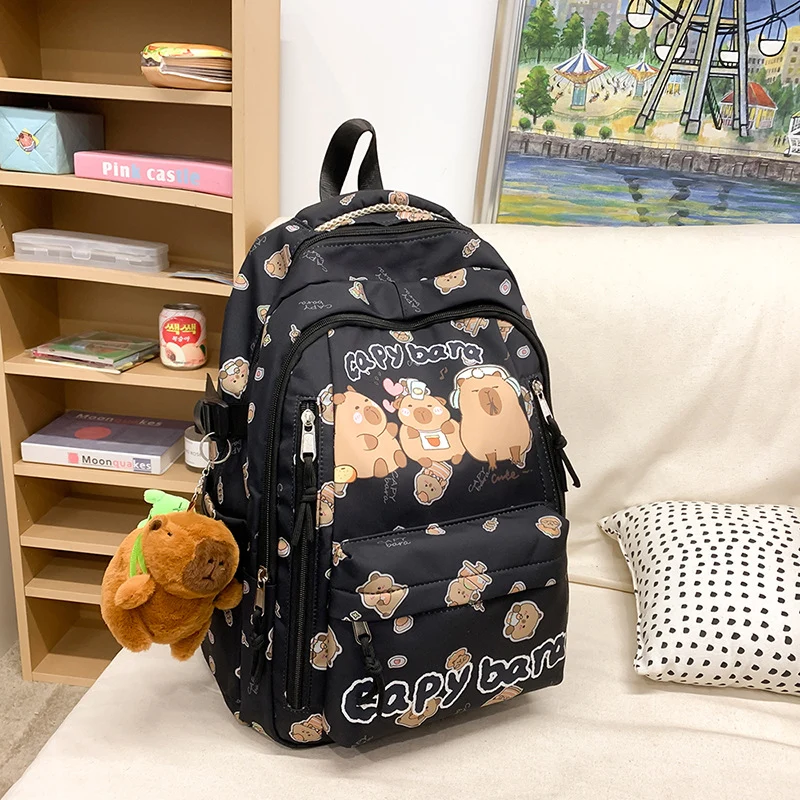 Skanto Schulrucksack für Kinder mit lustigem Tiermotiv