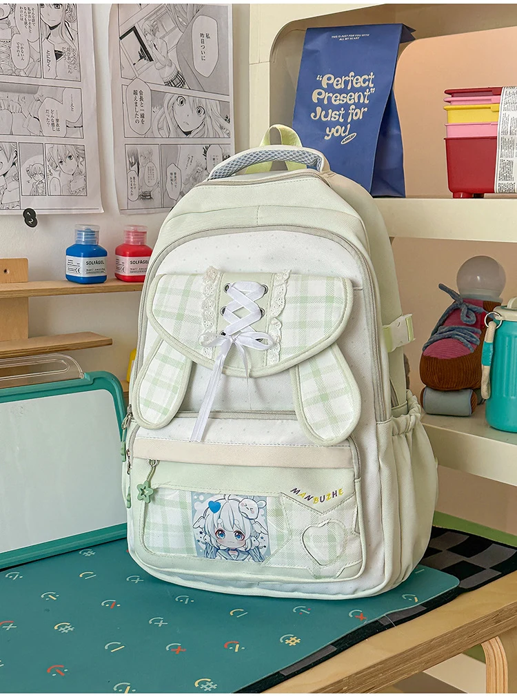 Stylischer Schulrucksack mit Grafikdesign