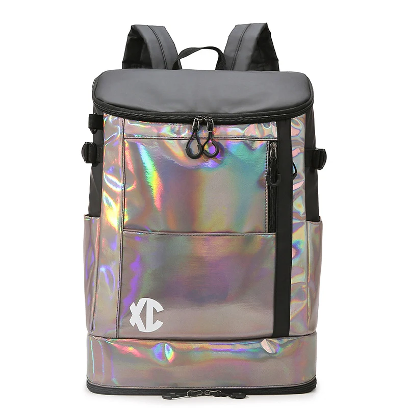 Moderner Rucksack mit holografischem Finish Skanto