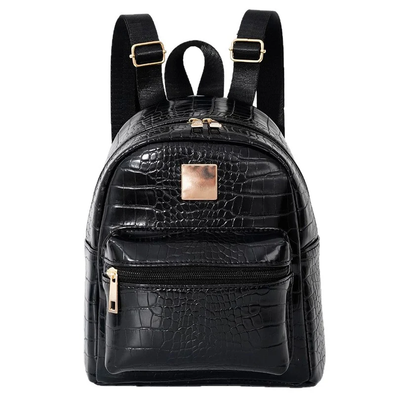 Rucksack im eleganten Krokodil-Look Skanto